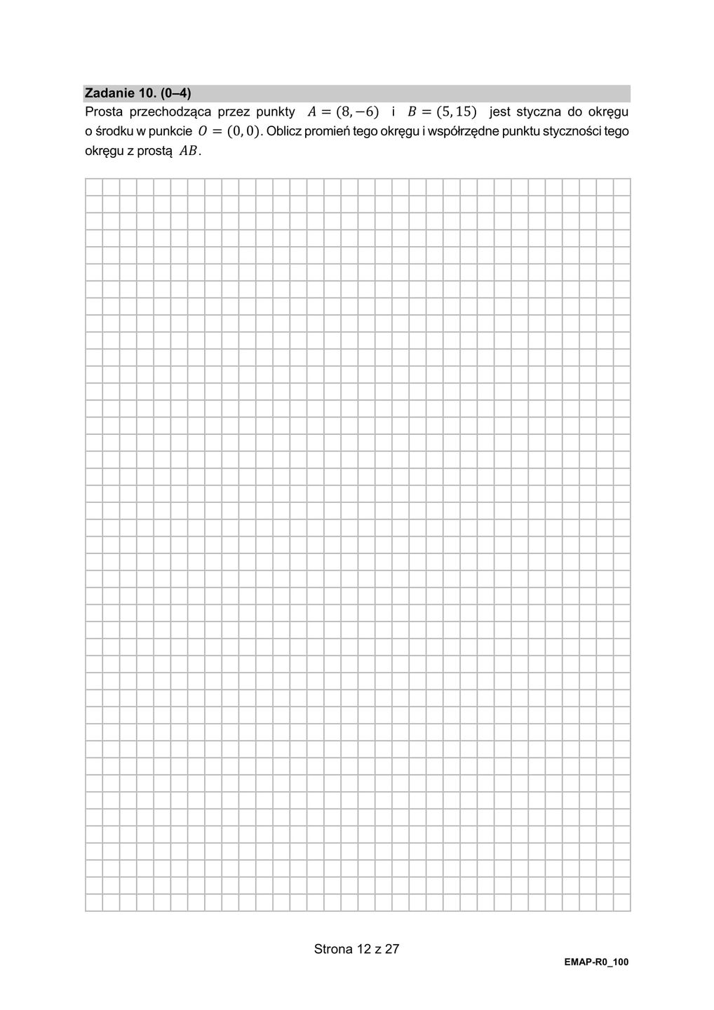 Matura 2021 z matematyki. Poziom rozszerzony
