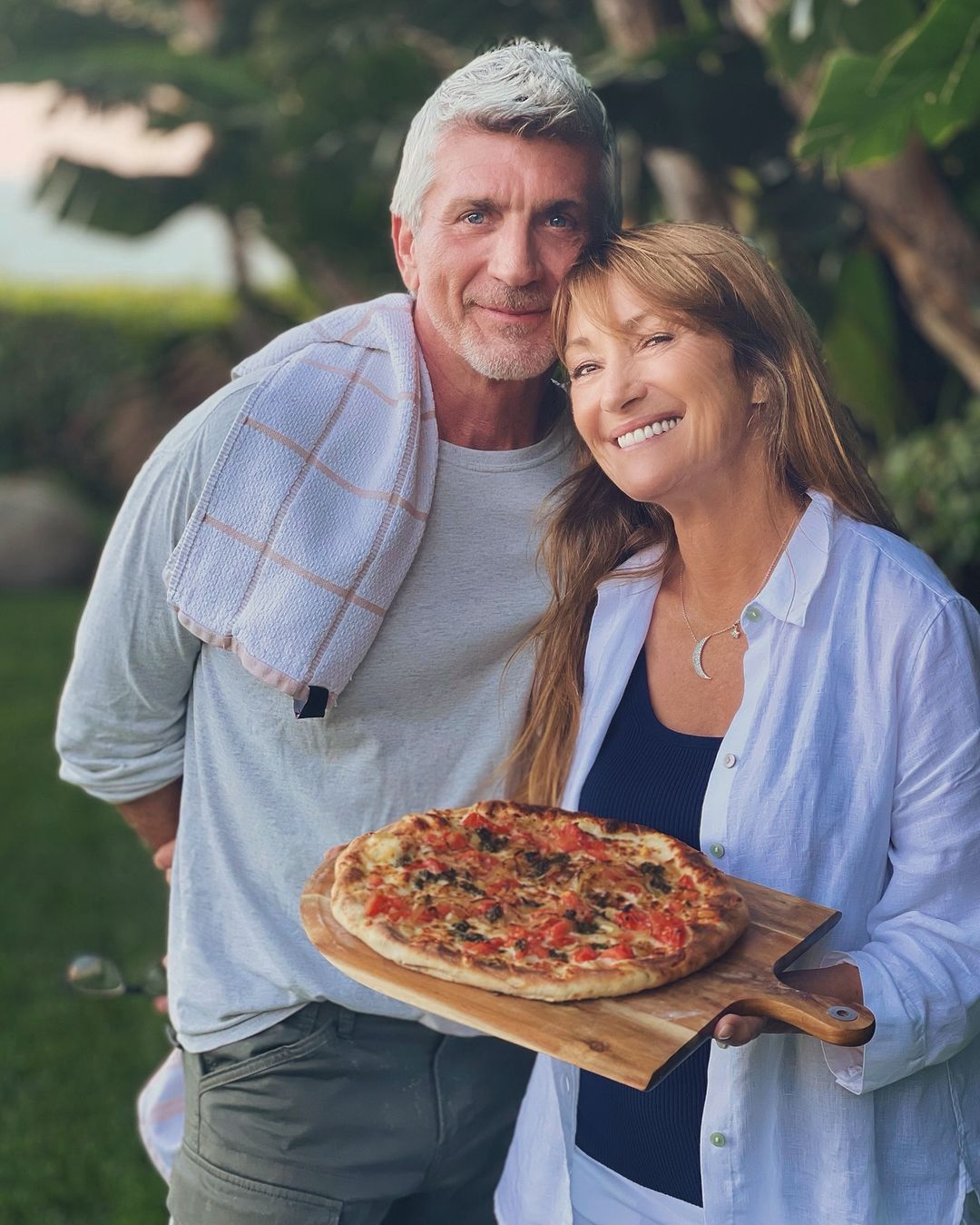 Jane Seymour and Joe Lando