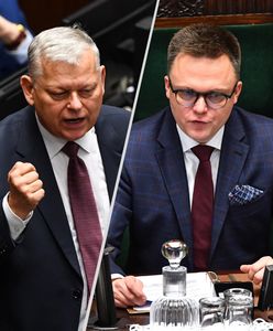 Zaatakował z mównicy Hołownię. Jest reakcja marszałka