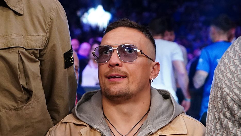 Oleksandr Usyk in attendance at The O2, London. Picture date: Saturday July 27, 2024. (Photo by Zac Goodwin/PA Images via Getty Images)