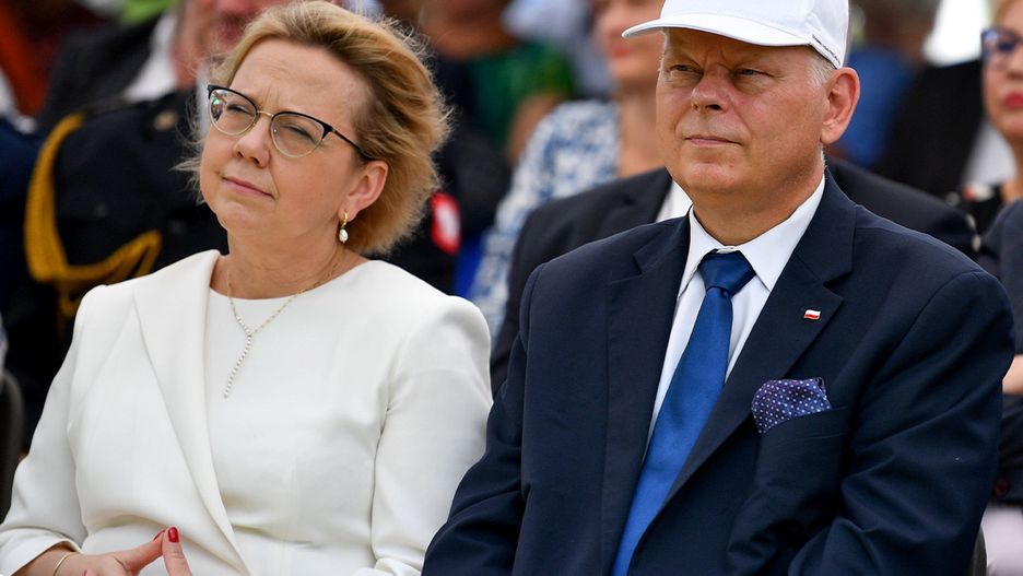 Anna Moskwa i Marek Suski