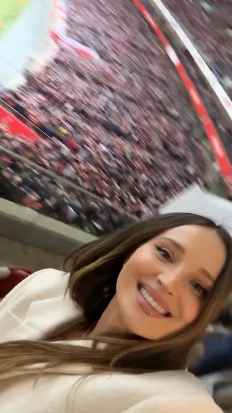 Marina Łuczenko na stadionie