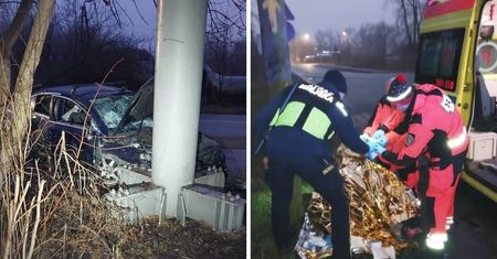 Tajemniczy wypadek przed świtem. Przedstawił się i osunął się na ziemie