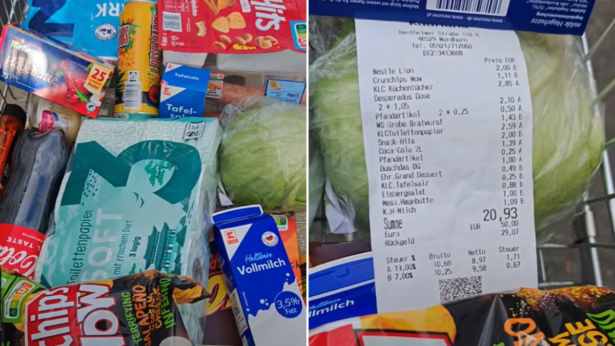 Polak wybrał się na zakupy do Kauflanda w Niemczech.