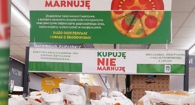 Lidl testuje koncept „Kupuję nie marnuję” i sprzedaje taniej wczorajsze pieczywo