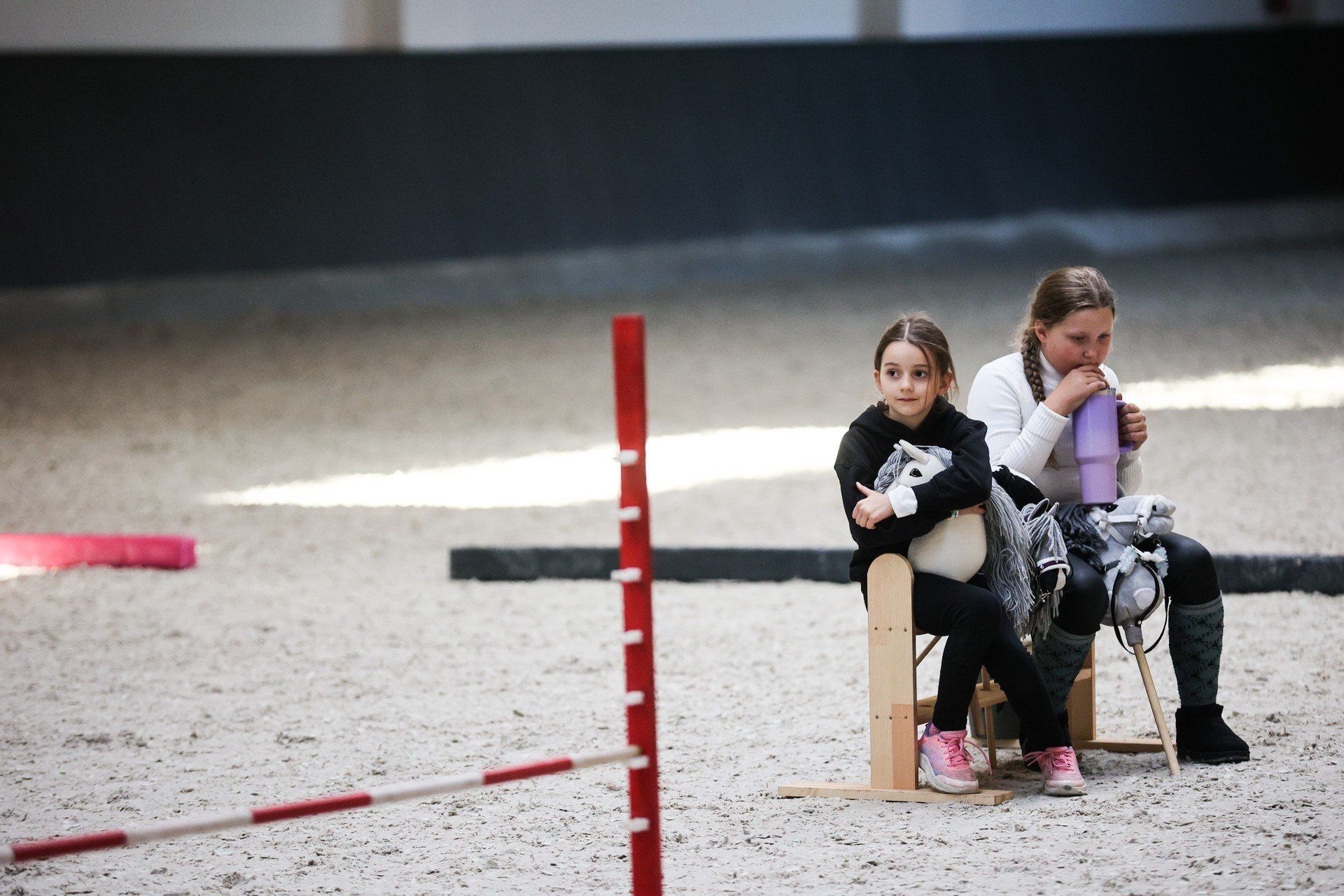 Zawody Hobby Horse na Uniwersytecie Rolniczym