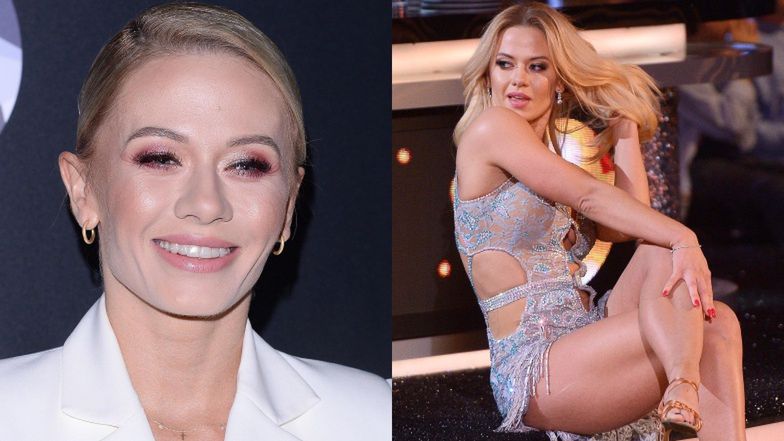 Kasia Dziurska pozuje w odważnej kreacji