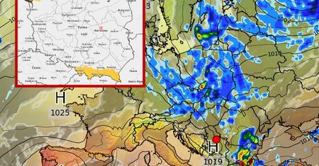 Ostrzeżenia na dziś. Silny wiatr i dużo deszczu, który zostanie na dłużej