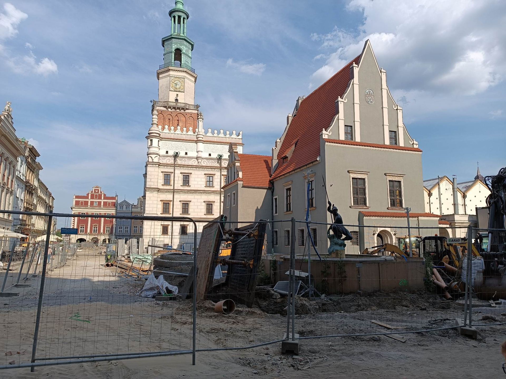 Remont Starego Rynku w Poznaniu