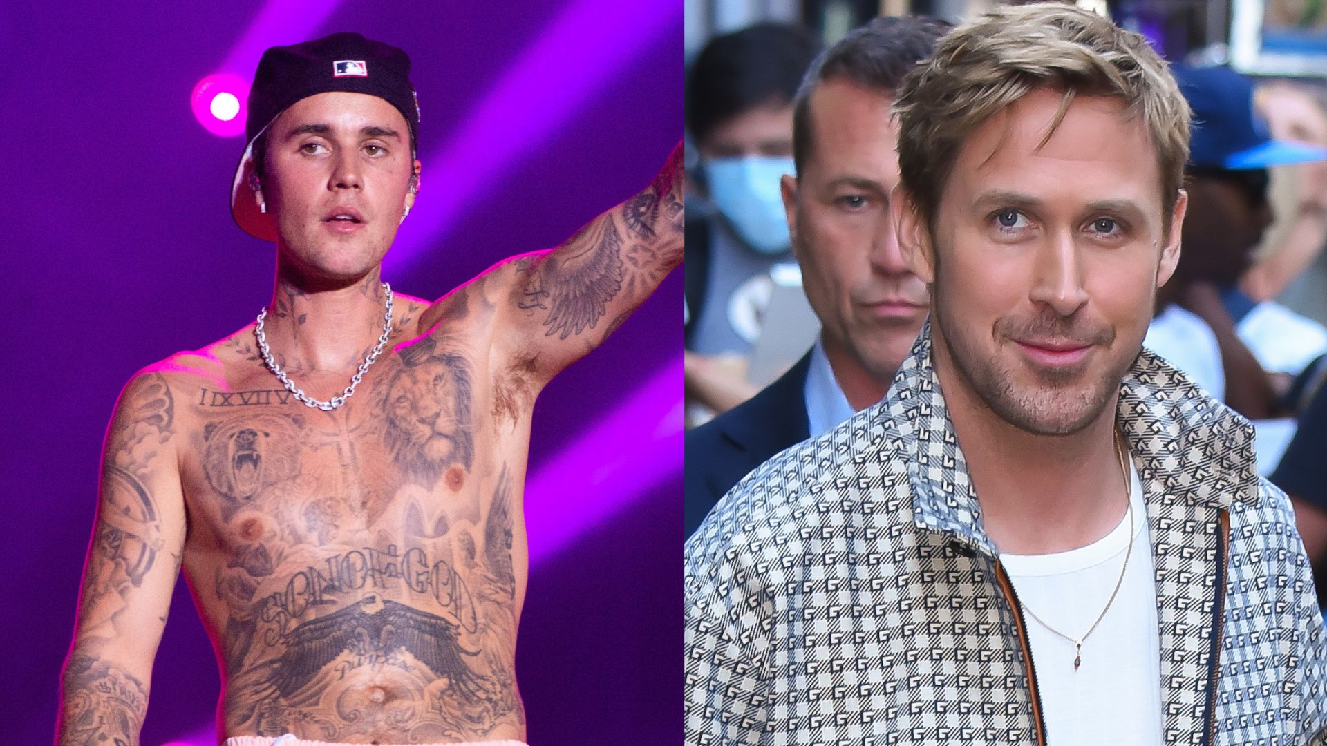 Justin Bieber i Ryan Gosling