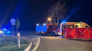 Śmierć na drodze w Trojanowicach, tuż przy granicy powiatu koneckiego