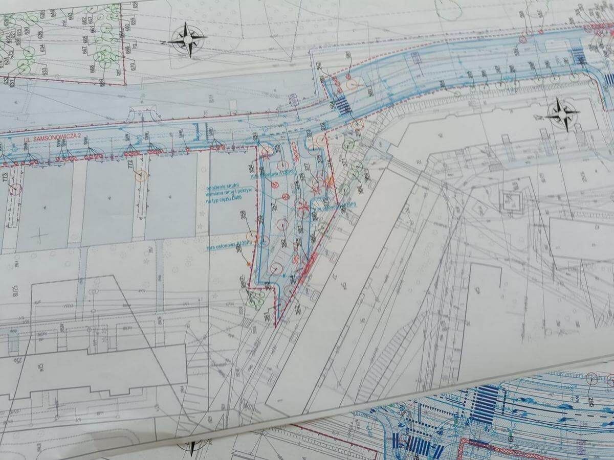 Dokumentacja projektowa przebudowy ul. Samsonowicza