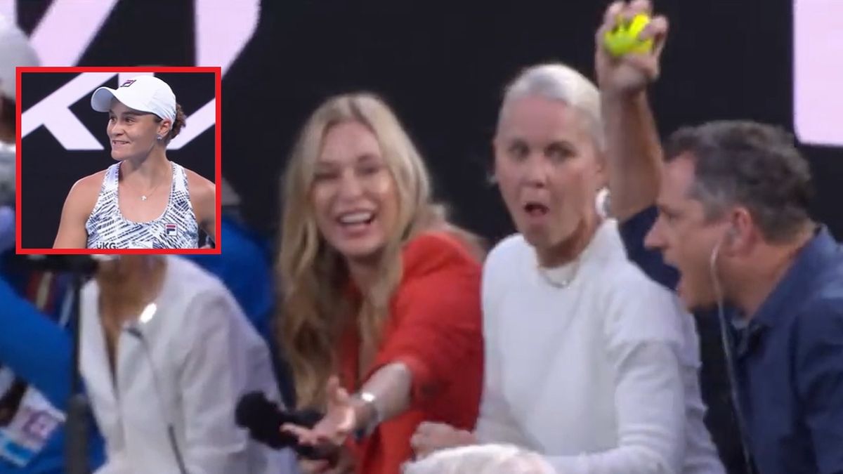 Reakcja Ashleigh Barty