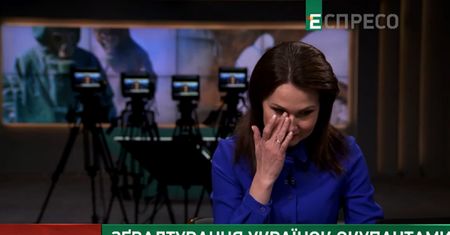 Prezenterka mówiła o Ukrainie. Nagle rozpłakała się na wizji