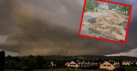 Chmura opadła i zrobiło się ciemno. "Chowaliśmy się w piwnicy"