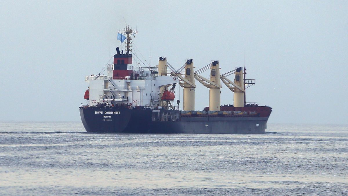 Masowiec Brave Commander opuścił ukraiński port 16 sierpnia. We wtorek dotarł do Afryki