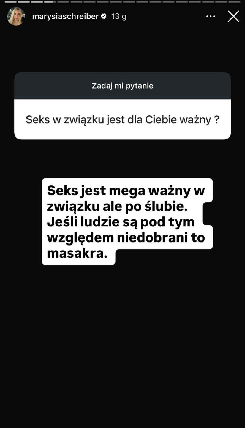 Marianna Schreiber odpowiedziała na pytania internautów