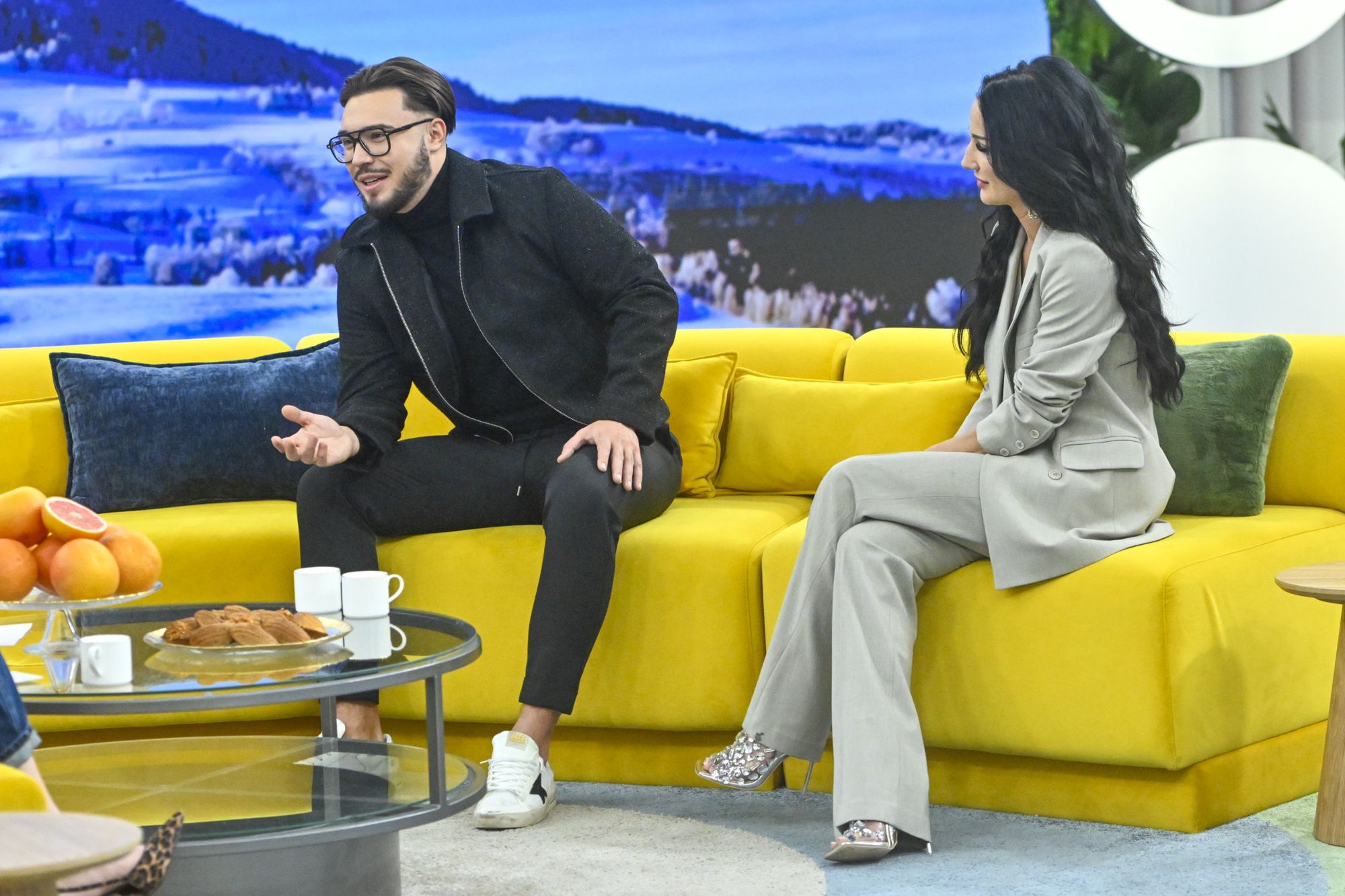 Leon Myszkowski i Justyna Steczkowska