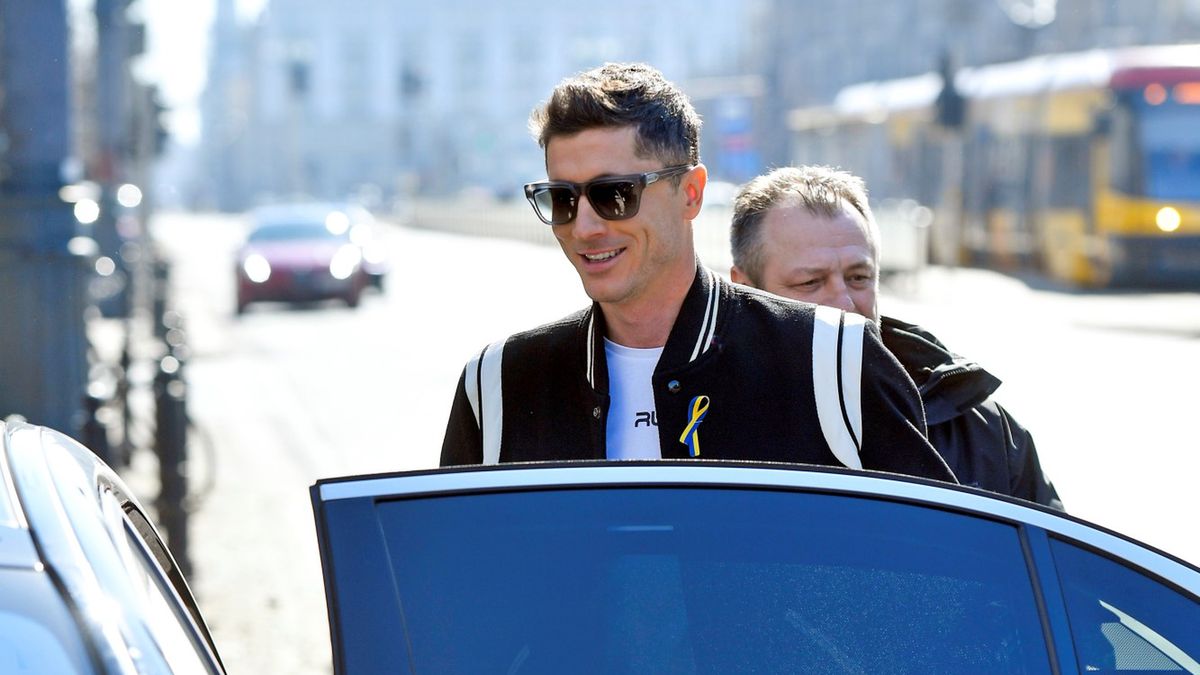 Robert Lewandowski zaczynał od kompaktowego fiata