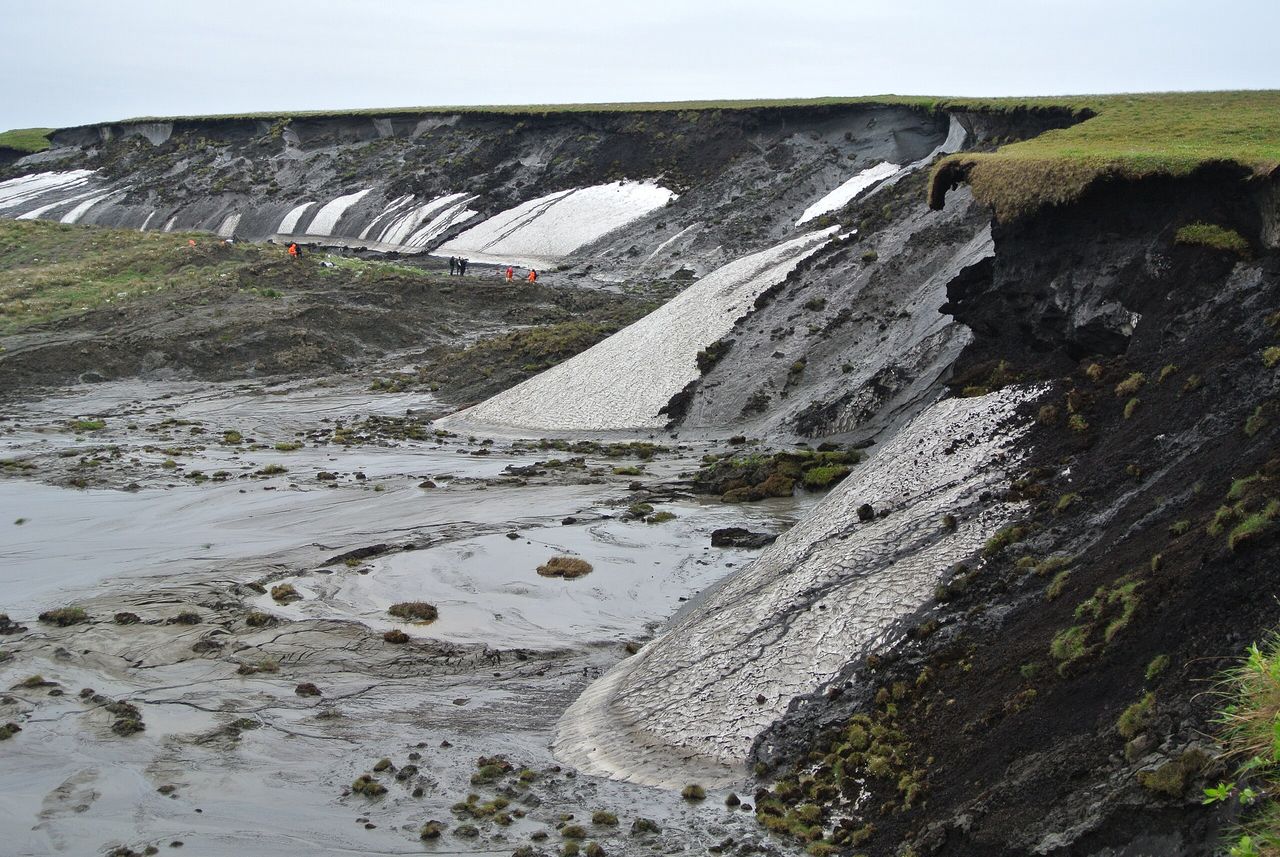 Ewiger Permafrost - symbolisches Foto