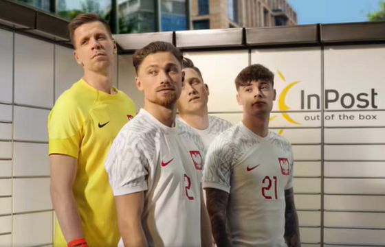 Polscy piłkarze w reklamie InPostu, ale bez Lewandowskiego