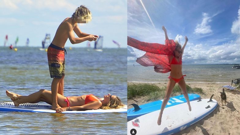 Patrycja Markowska na wakacjach