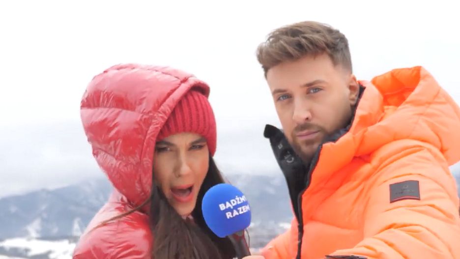 Nowakowska i Sikora szaleli na planie klipu