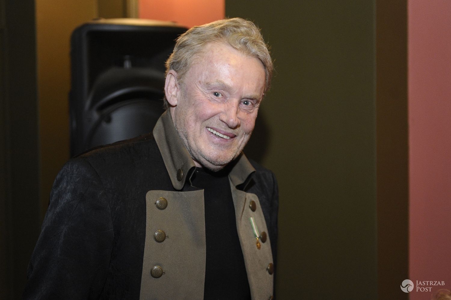 Daniel Olbrychski na urodzinach teatru STU i premierze "Rewizora"