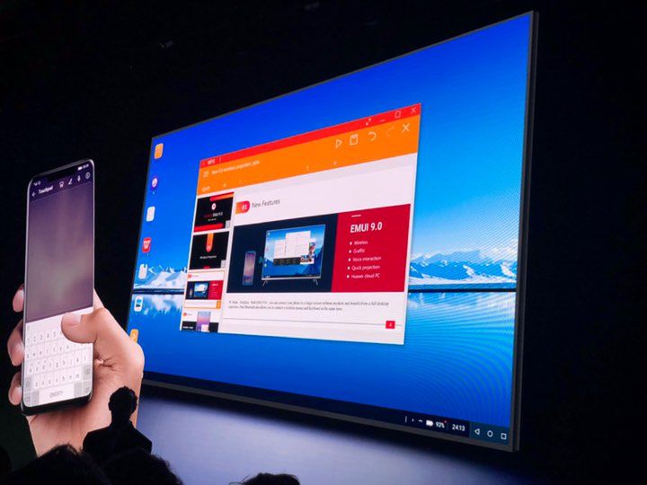 Huawei Mate 20 Pro - tryb desktopowy