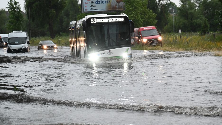 Szczecin po nawałnicy
