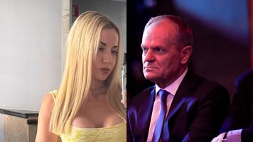 Bezrobotna Schreiber zaczepia Tuska. Internauci ostro: "Nie kompromituj się"