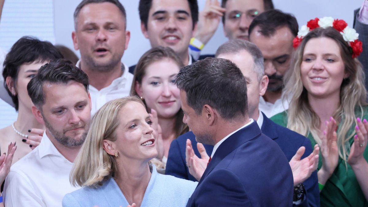 Gest Rafała Trzaskowskiego wobec żony