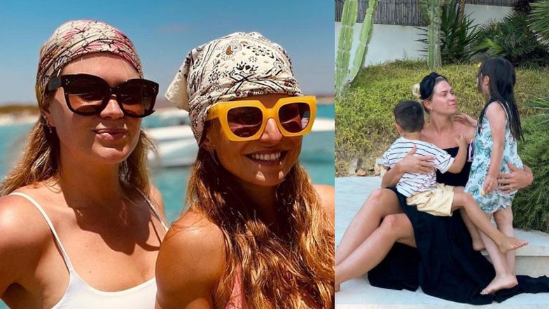 Zosia Ślotała bawi się na Majorce z Anną Lewandowską 