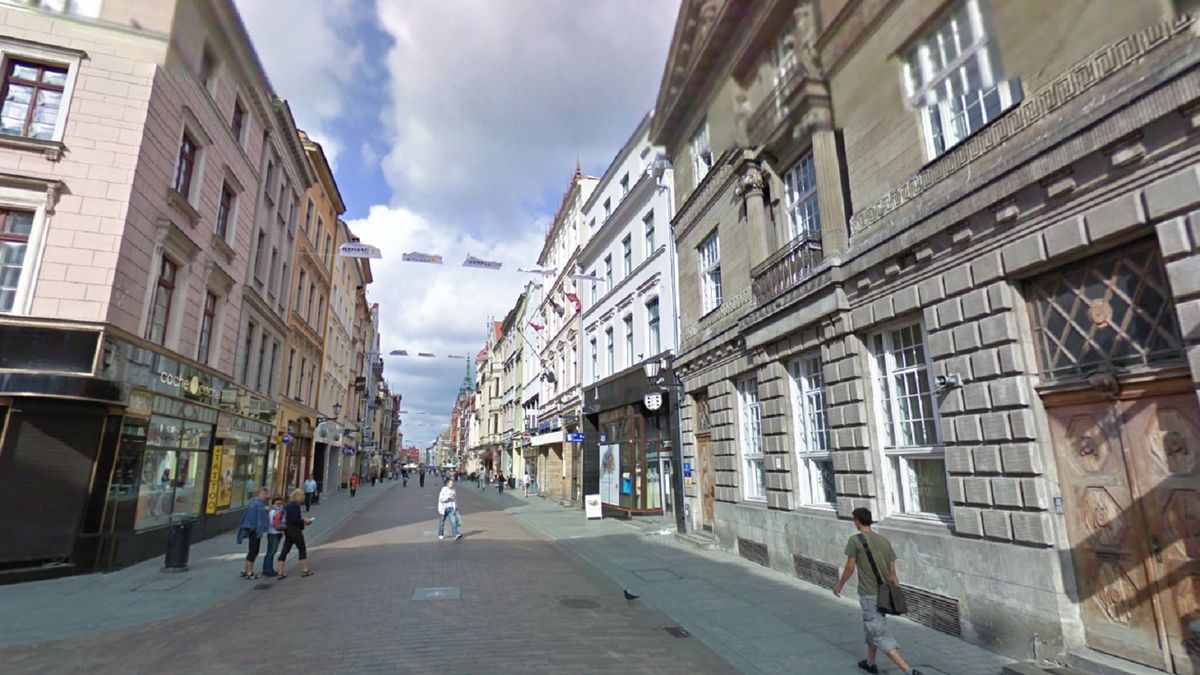 Do ataku doszło przy ul. Szerokiej - najsłynniejszej ulicy w Toruniu