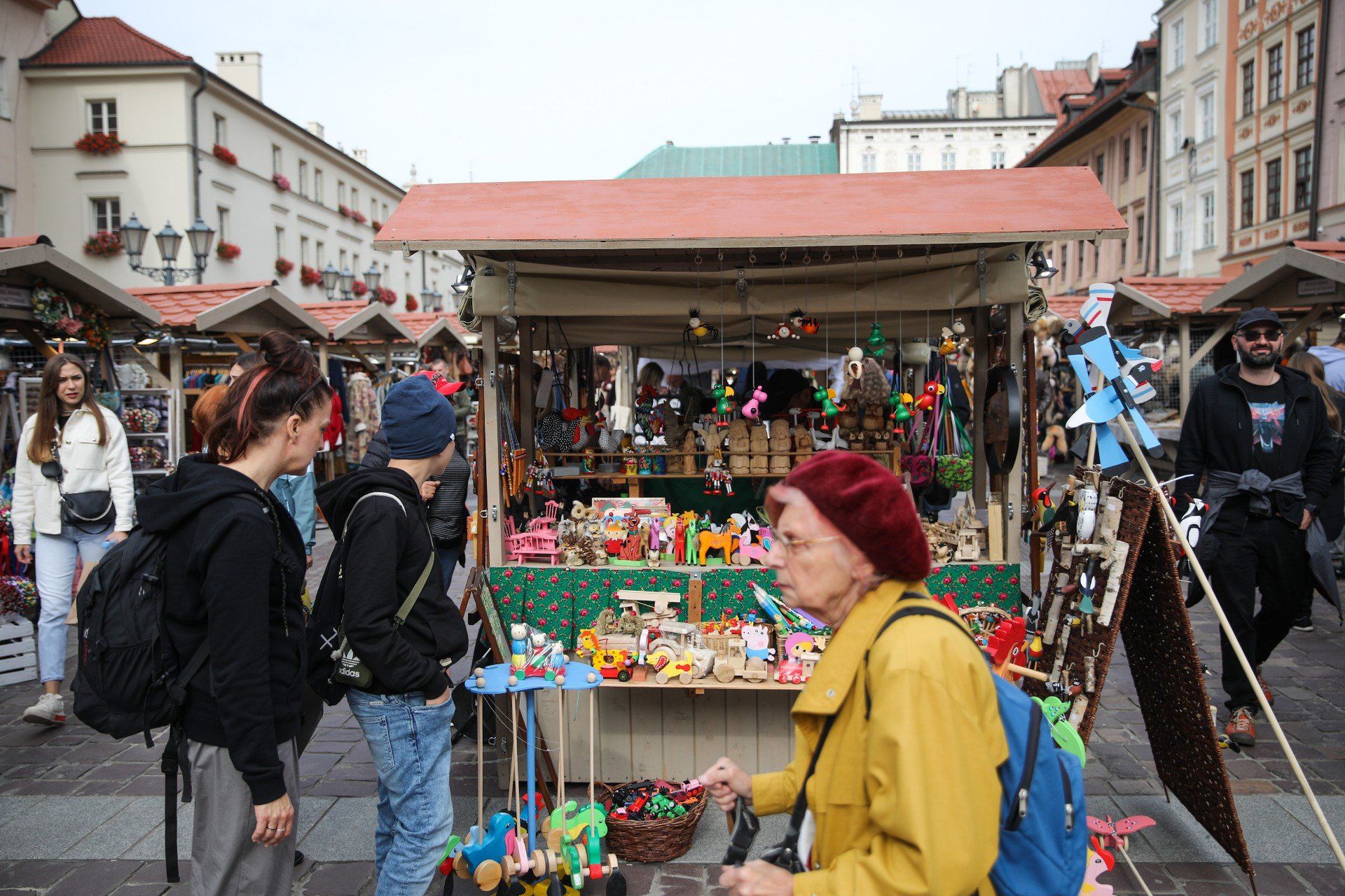 Kiermasz bożonarodzeniowy w Krakowie