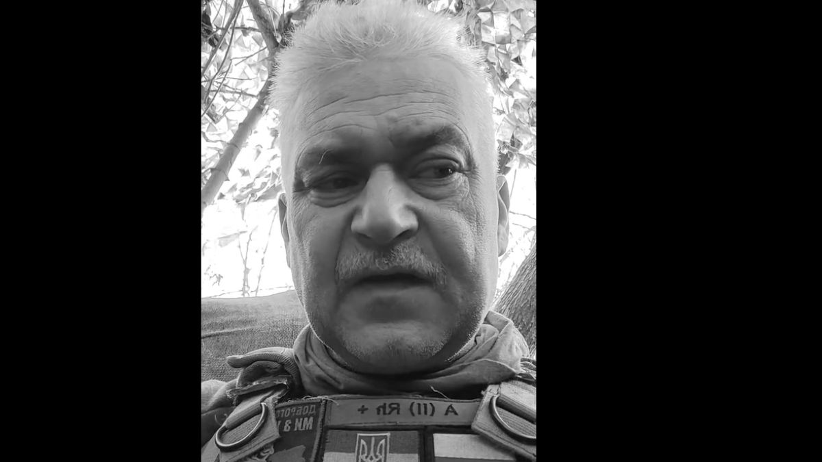 Maciej Bednarski, 49-letni ochotnik z Polski, zmarł w szpitalu w Charkowie
