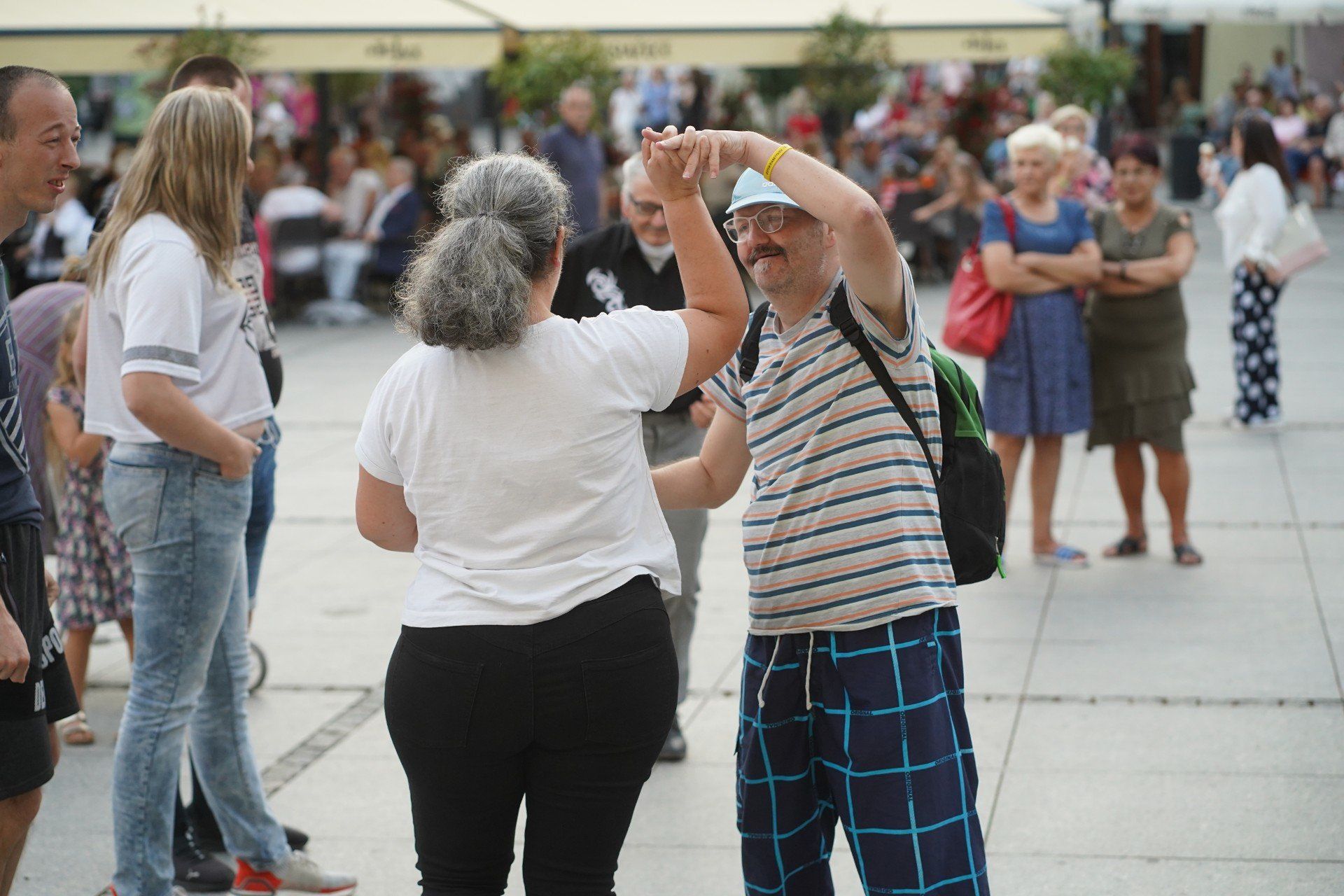 Potańcówka na Głównym Rynku w Kaliszu