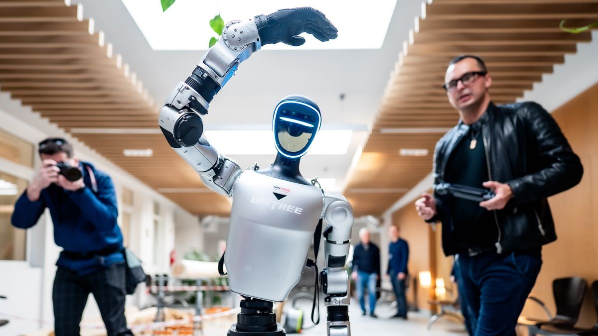 Robot Gienek