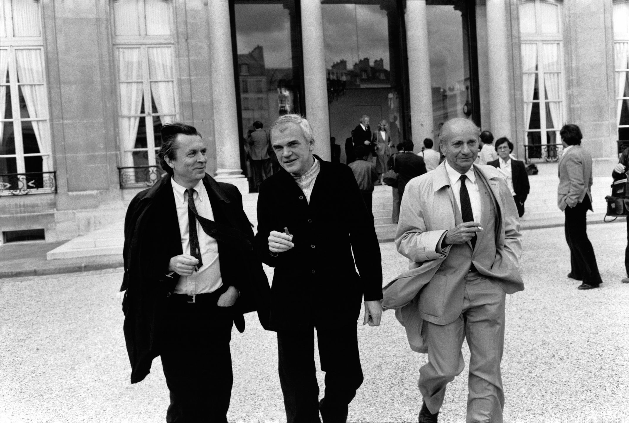 Jean-Pierre Faye i Milan Kundera