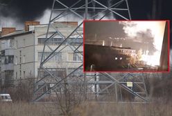 Przeprowadzili uderzenie? Kłęby dymu nad rosyjskim miastem