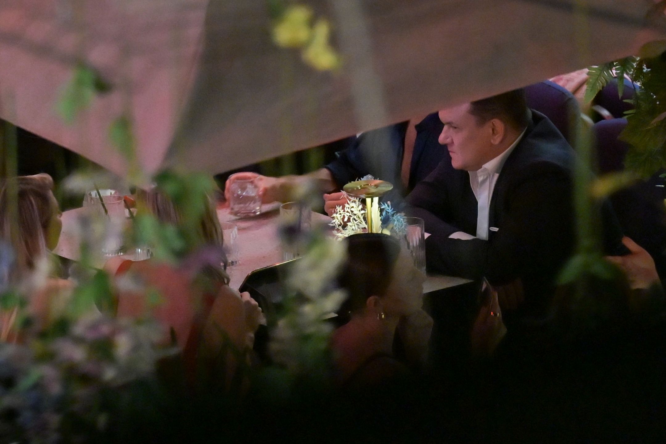 Joanna Krupa i Dominik Tarczyński w restauracji