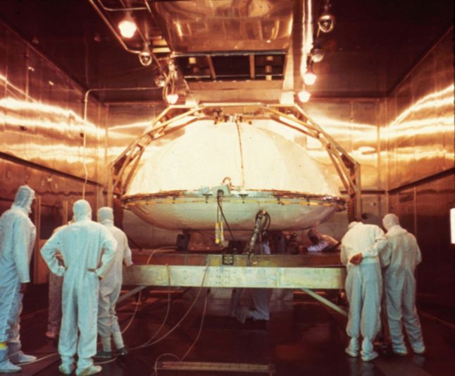 Sonda Viking - została poddana sterylizacji termicznej przed rozpoczęciem misji