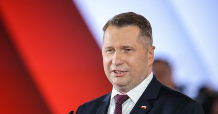 "Lewactwo", "będzie pan siedział". Pierwsze wystąpienie kandydata PiS