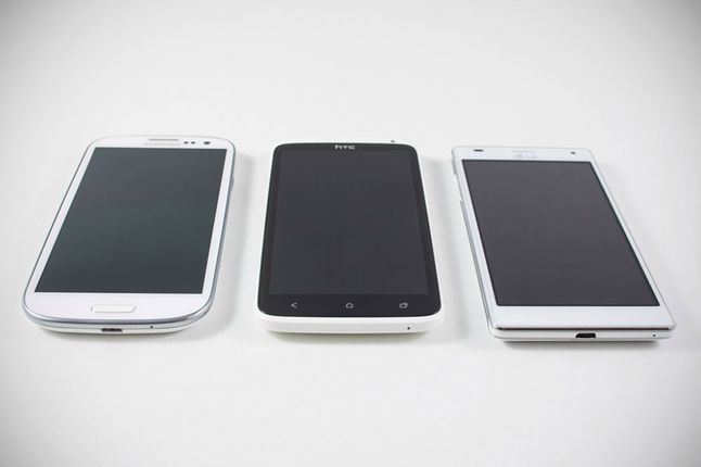 Galaxy S III vs HTC One X vs LG Swift 4X HD (fot. KB)