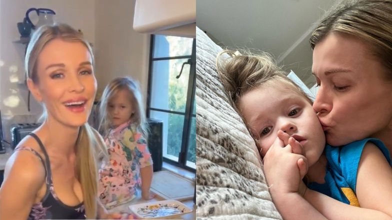 Joanna Krupa porozumiewa się z córką w dwóch językach: angielskim i polskim