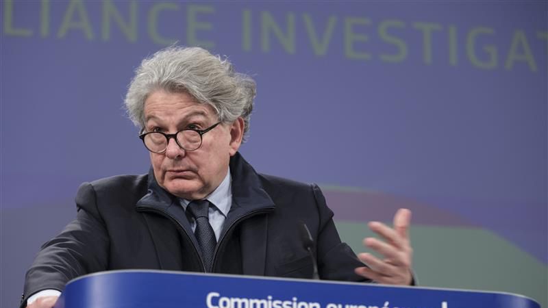 Były komisarz UE Thierry Breton