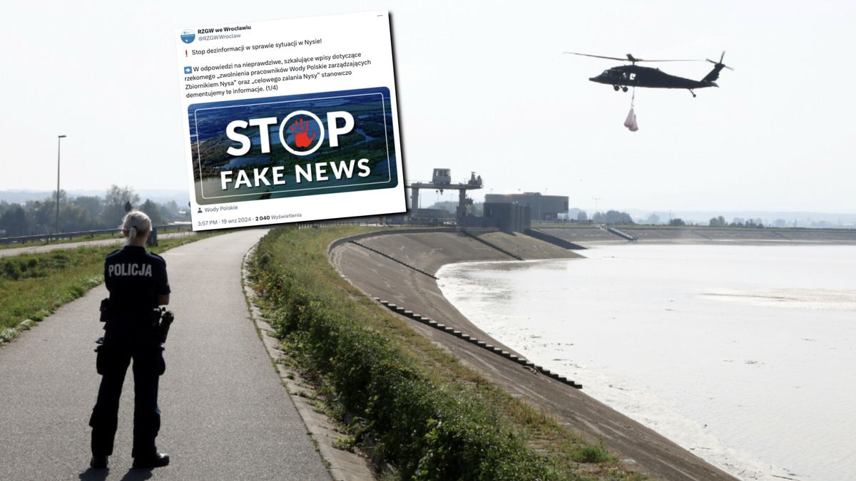 Jezioro Nyskie - zbiornik retencyjny na Nysie Kłodzkiej