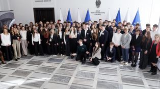 Siedleccy licealiści w Senacie. Dyskutowali o przyszłości szkoły w erze AI