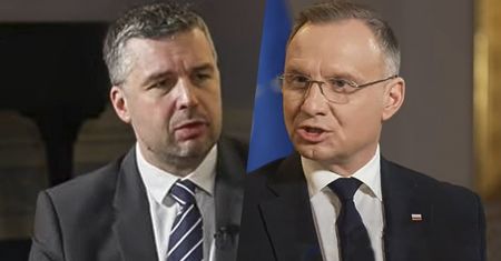 "Słychać było wrzask". Andrzej Duda był wyraźnie zniesmaczony