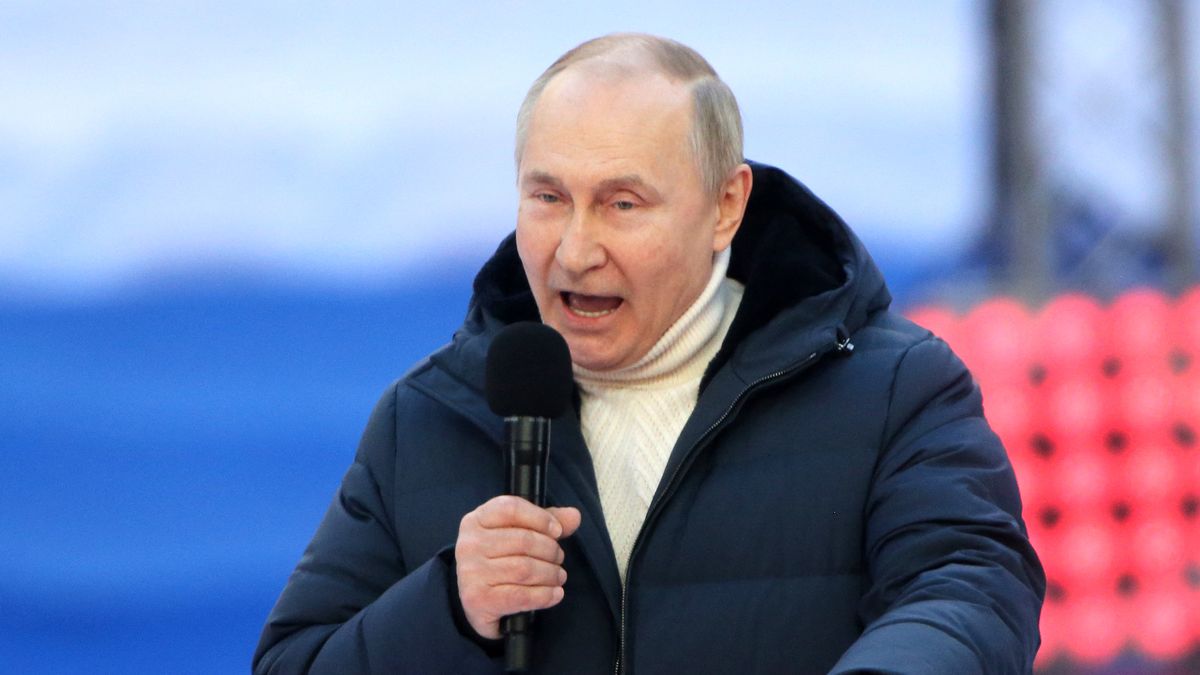 Dziennikarz BBC rozmawiał z uczestnikami zorganizowanego przez Putina wiecu w Moskwie 